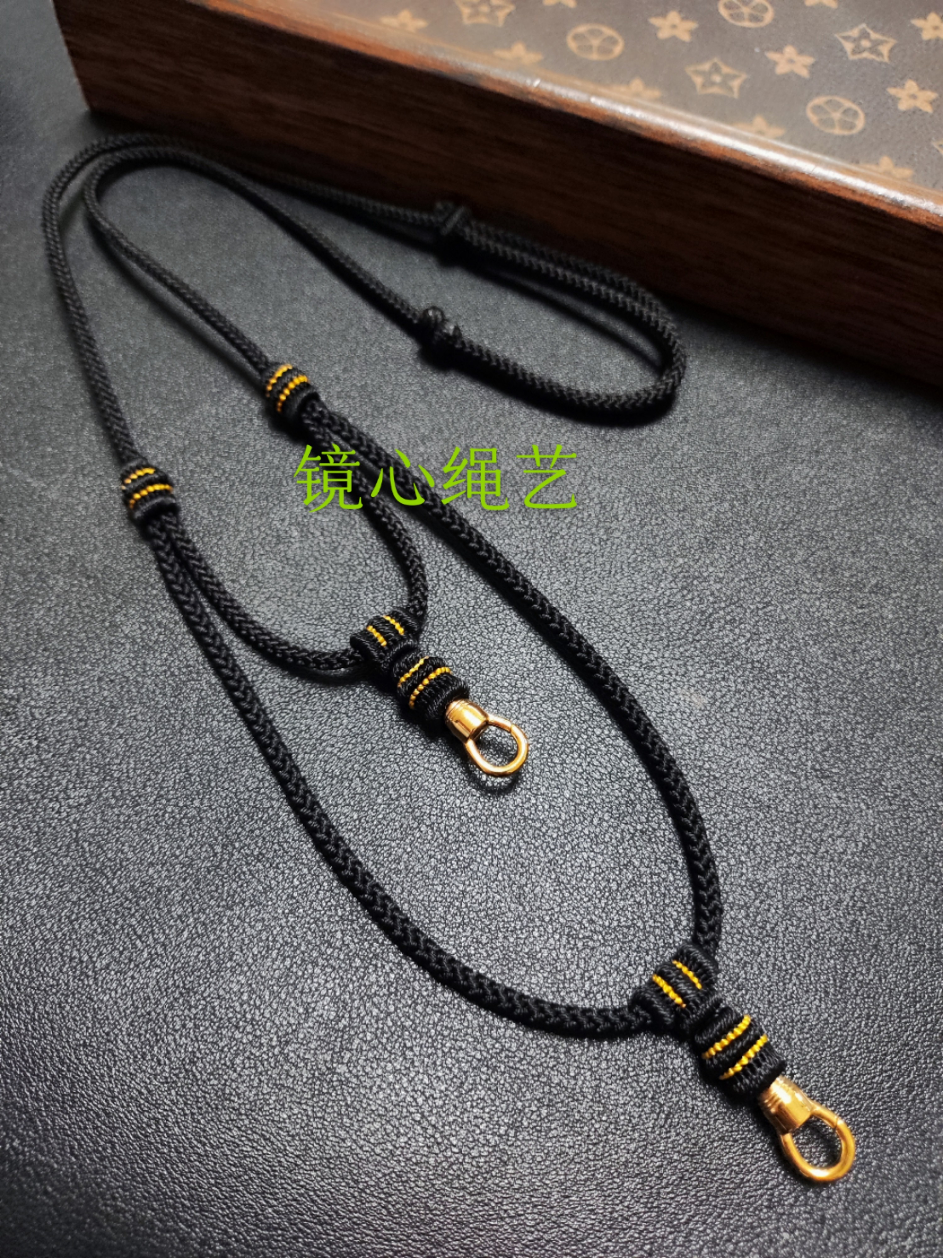 纯手工编织泰式双挂绳可定制（手工不易不退换）项链绳绳子吊坠绳