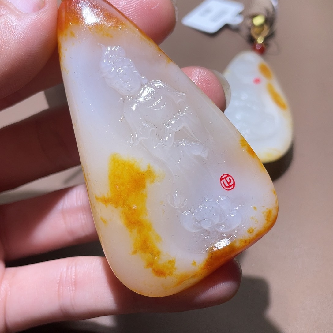 和田玉颈饰未镶嵌Z6