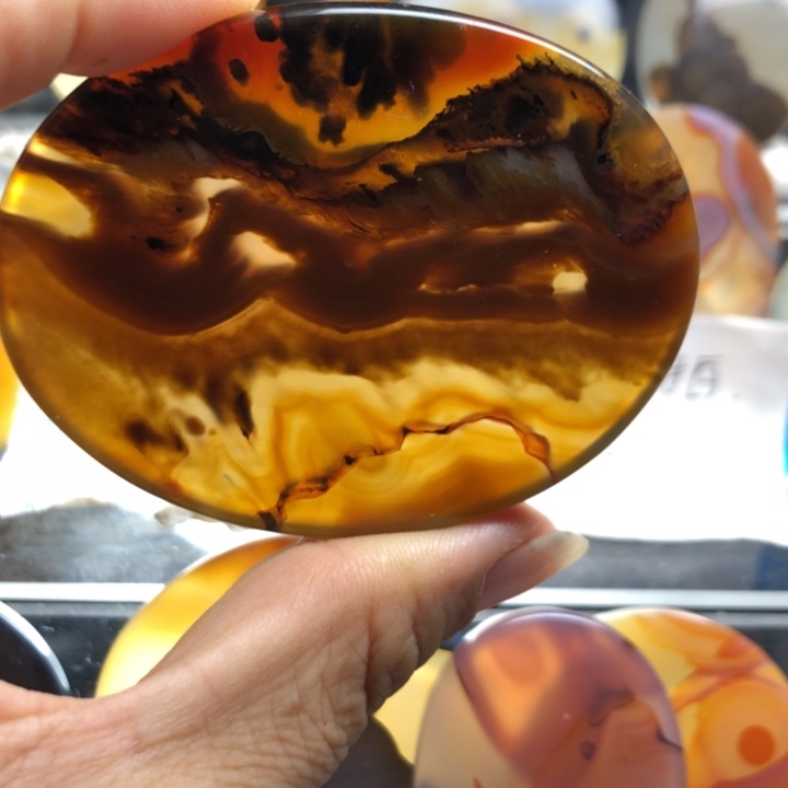 合金玛瑙/玉髓珠宝奇石49