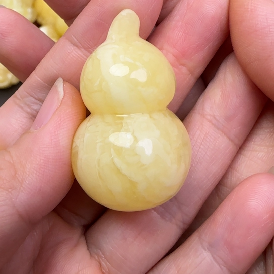 蜜蜡颈饰未镶嵌天然蜜蜡