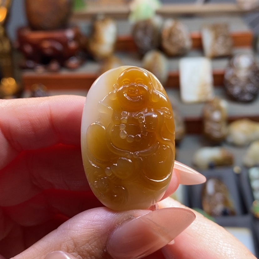 【闪购商品】和田玉（糖玉）吊坠未镶嵌