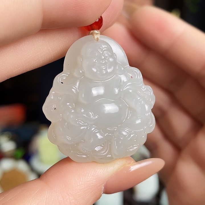 和田玉未镶嵌颈饰定制发货