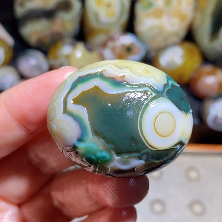 未镶嵌玛瑙/玉髓珠宝半成品13