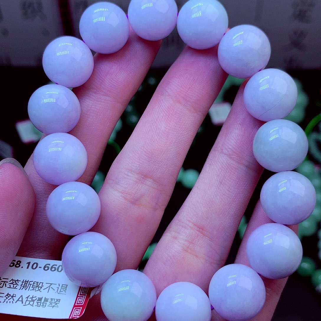 翡翠未镶嵌毛衣链