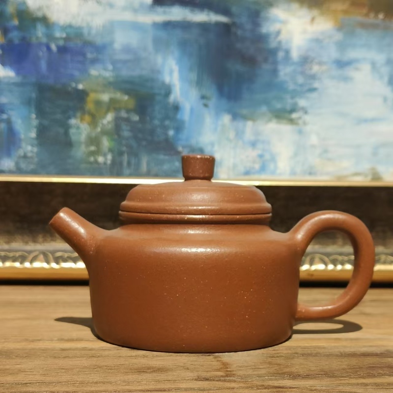 徐方怀降坡泥光器德钟紫砂壶