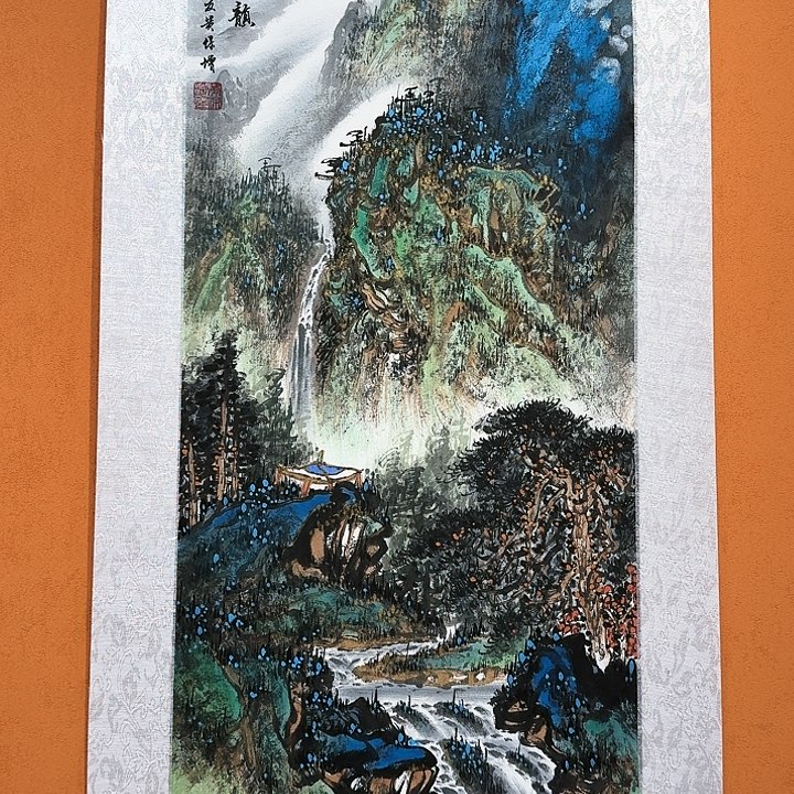 国画书法作品多次参加