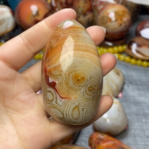 未镶嵌玛瑙/玉髓珠宝奇石