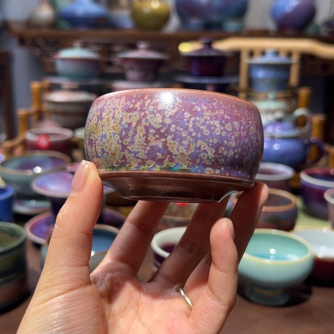 摆件钧瓷的制作工艺和工艺都是