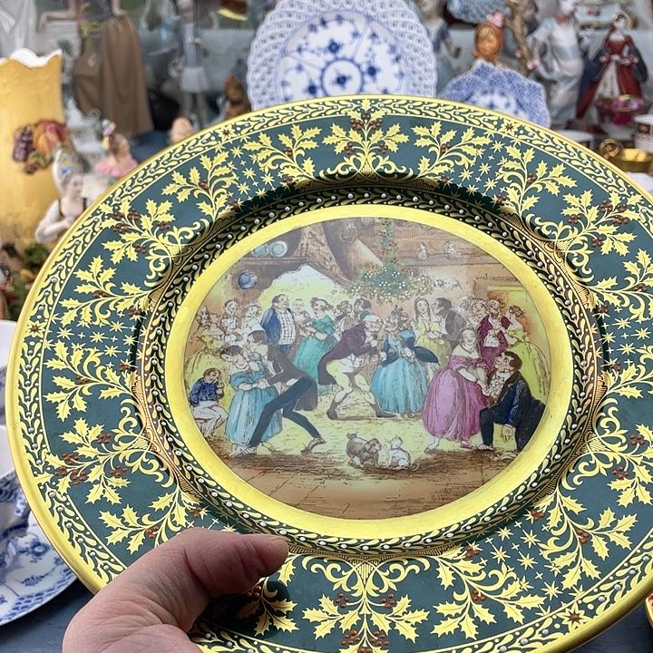 中古欧瓷瓷器小房子