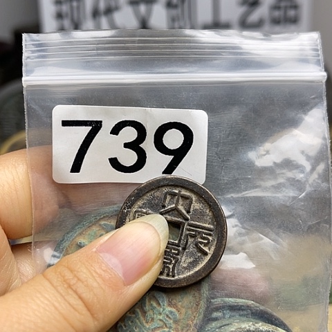 铜沧**栗现代文创工艺品现代花钱