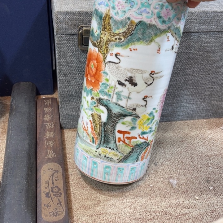 摆件瓷器瓷板画紫砂壶摆件