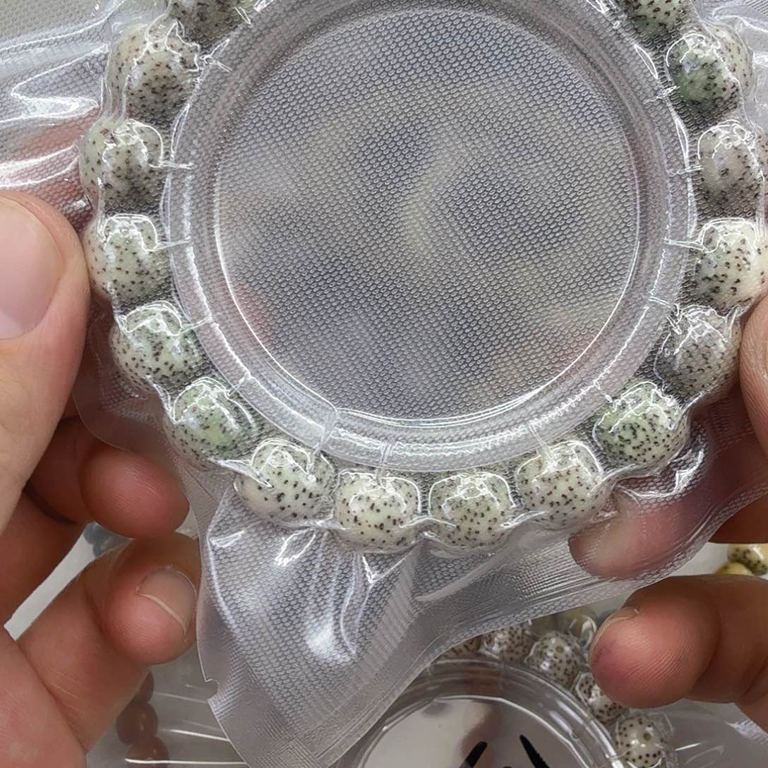 星月菩提手串6入门糯冰星月菩提单圈12×11