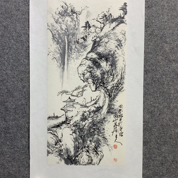 国画水墨丹青水墨