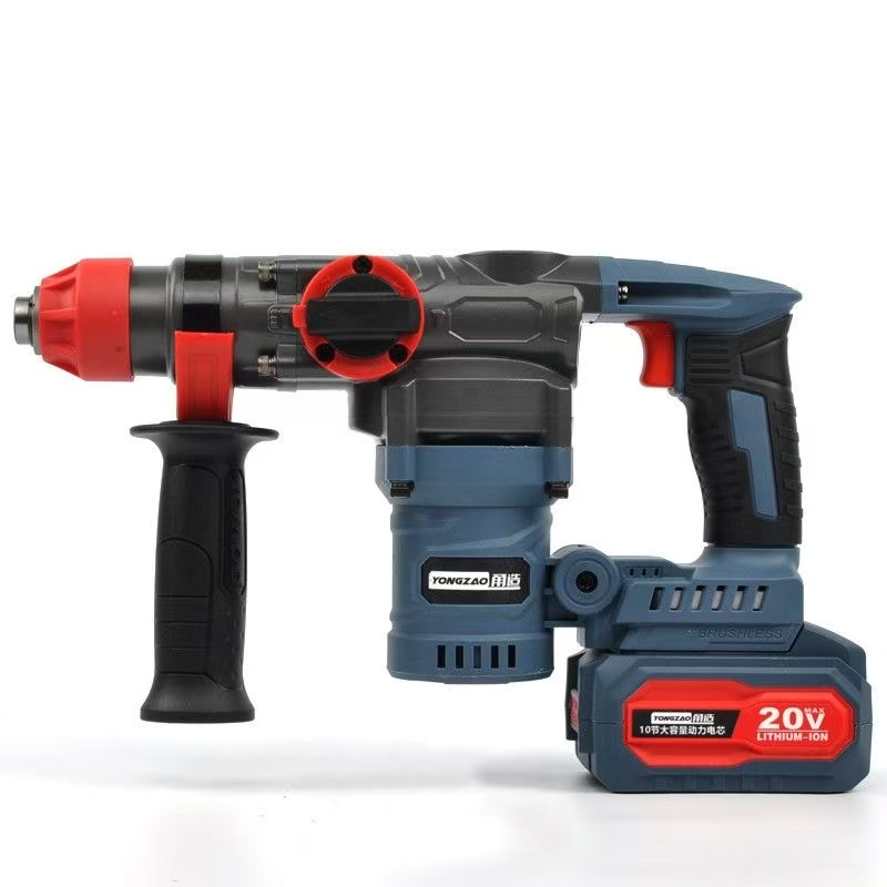 甬造 新款10节电芯20V多功能电锤重锤两电28033-2