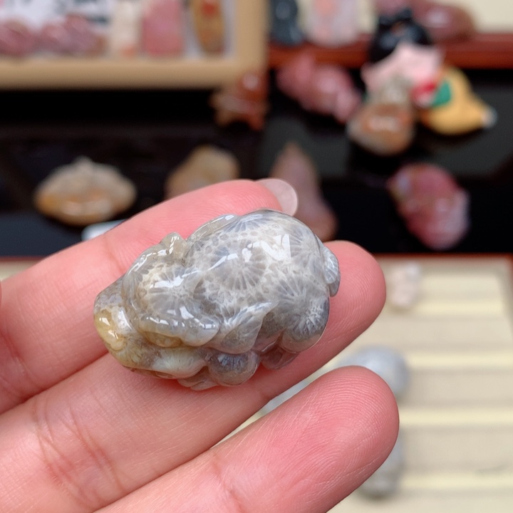 硅化玉手链未镶嵌