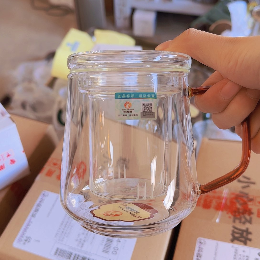 高硼硅玻璃茶水分离款S028
