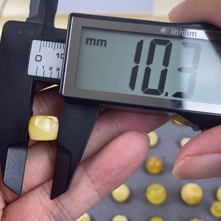 琥珀裸石未镶嵌琥珀蜜蜡