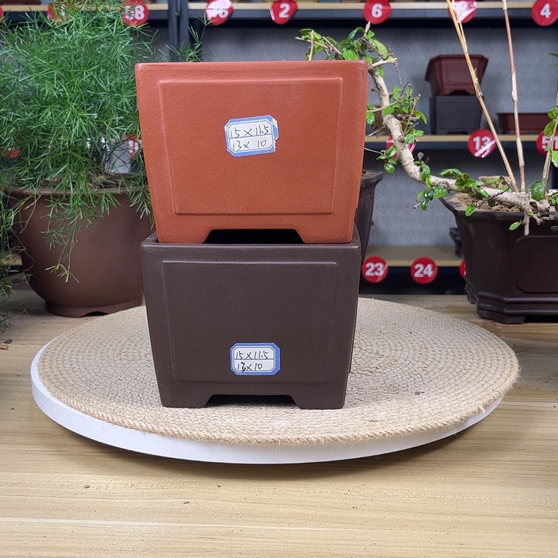 紫砂花盆紫砂花盆