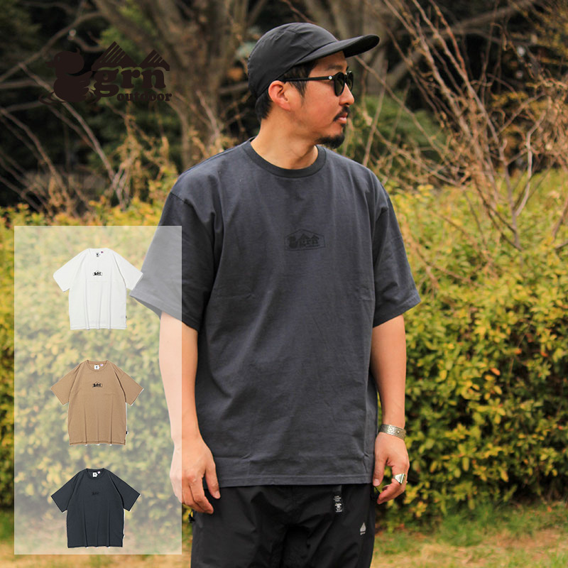 日本grn-outdoor山系T恤户外露营复服装