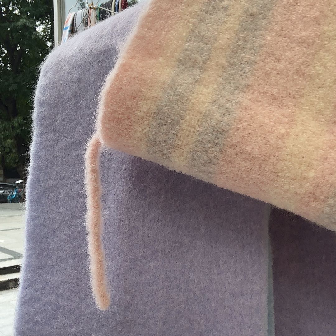 美丽诺羊毛2条围巾