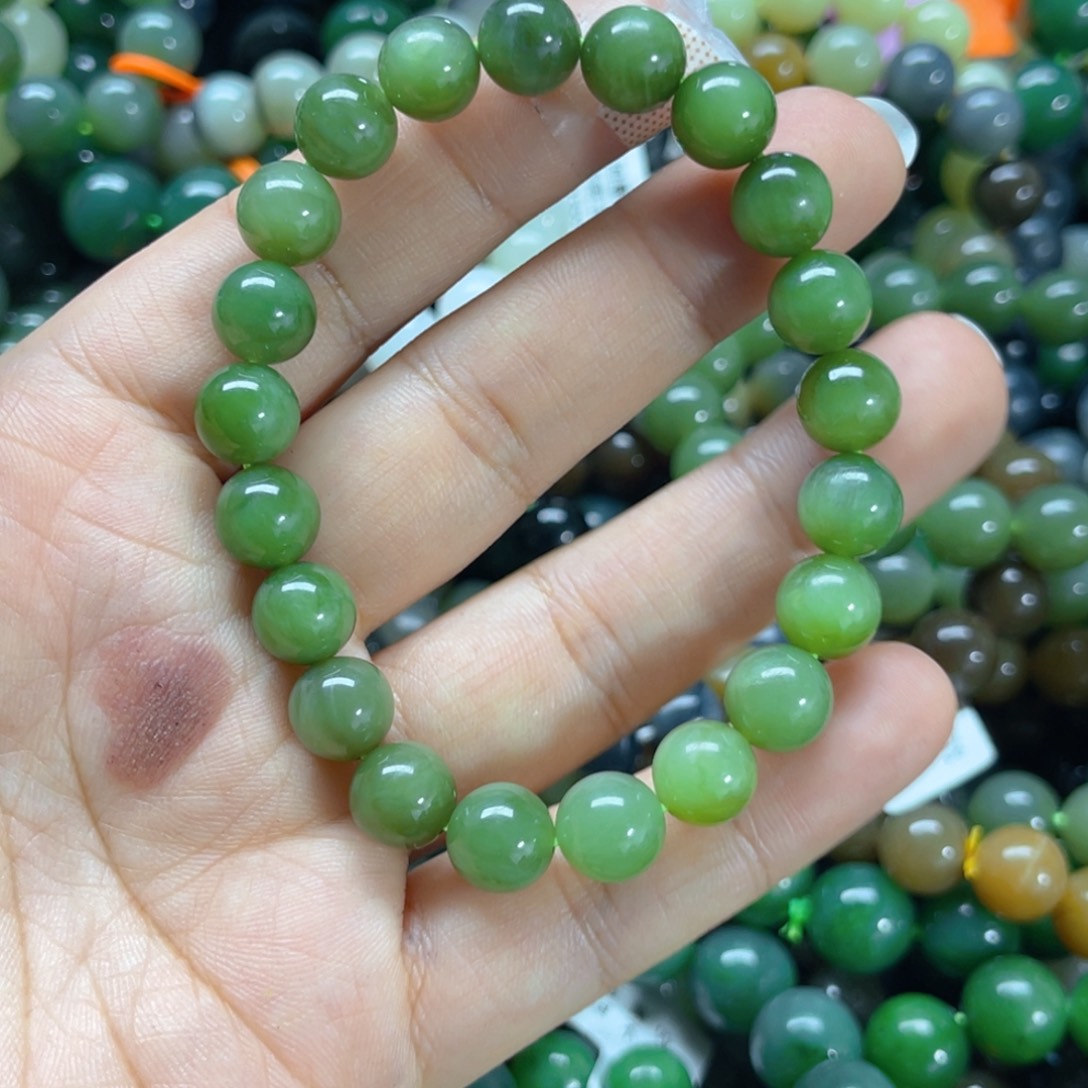 未镶嵌手串和田玉