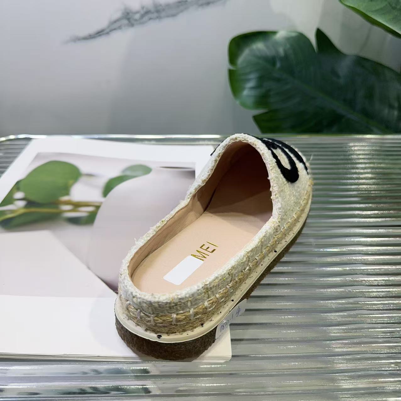 夏休闲款法式拖鞋女新款配裙子仙女风拖鞋1822-1