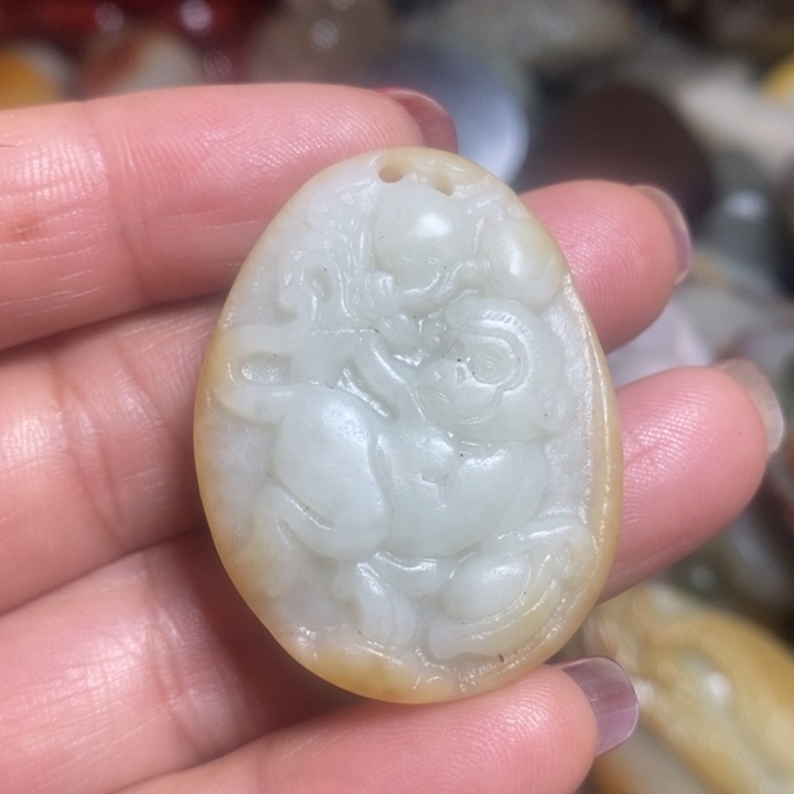 和田玉挂件未镶嵌