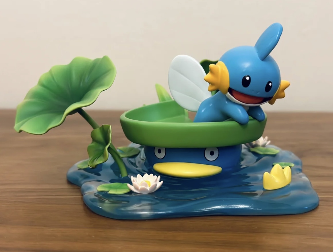 【现货】罐头 水跃鱼套组 复刻 pu树脂雕像