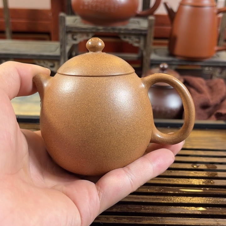 紫砂茶壶原矿紫砂半手工制作