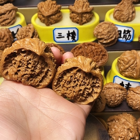 吊坠文玩核桃长沟蛇