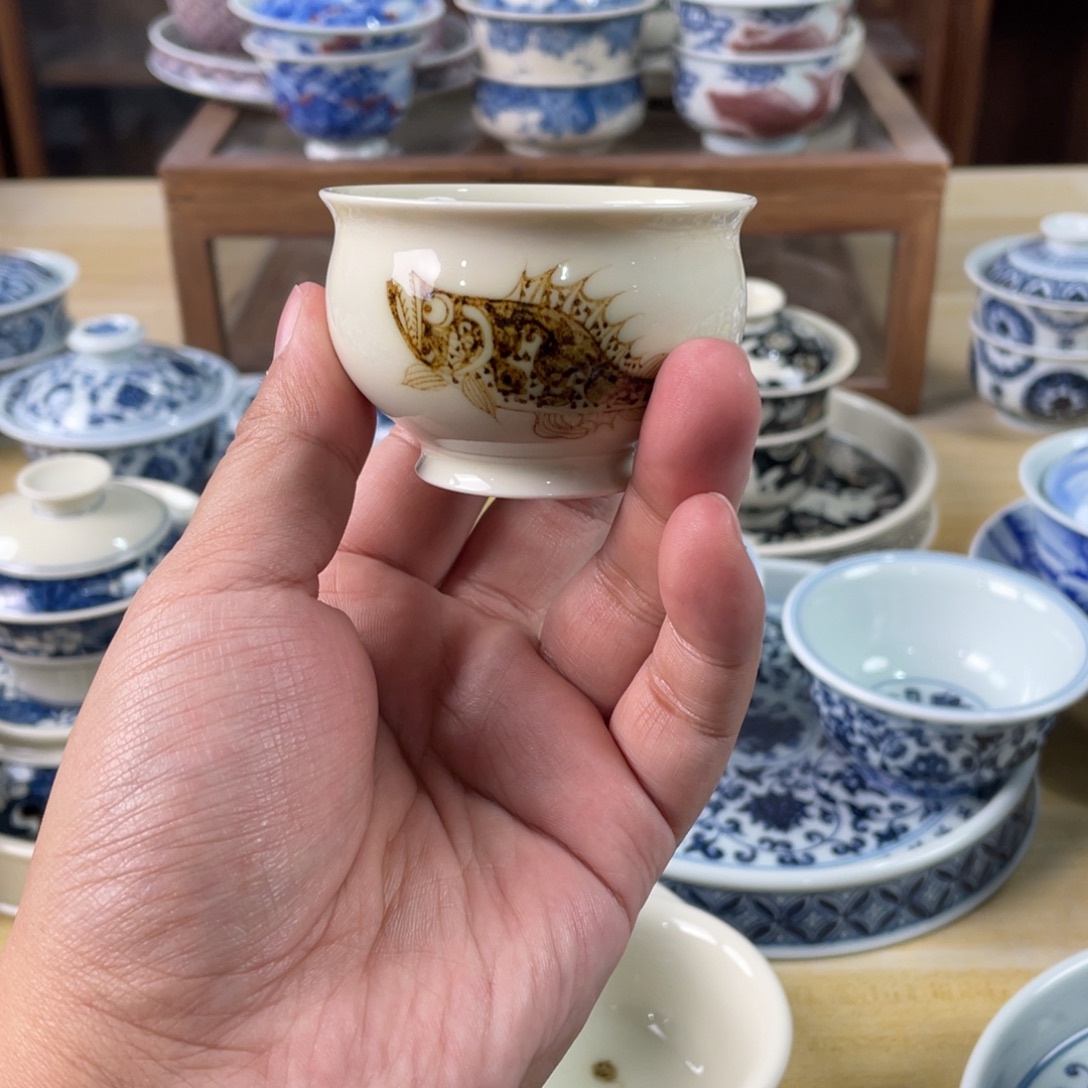 景德镇手工手绘茶具