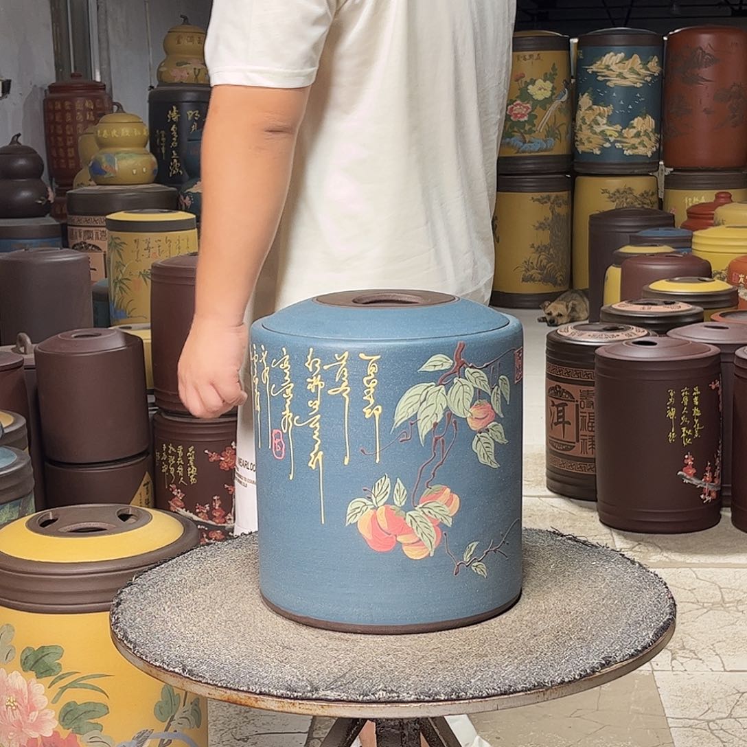 紫砂茶叶罐茶叶罐