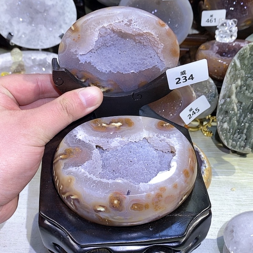 【闪购商品】玛瑙/玉髓天然玛瑙摆件未镶嵌
