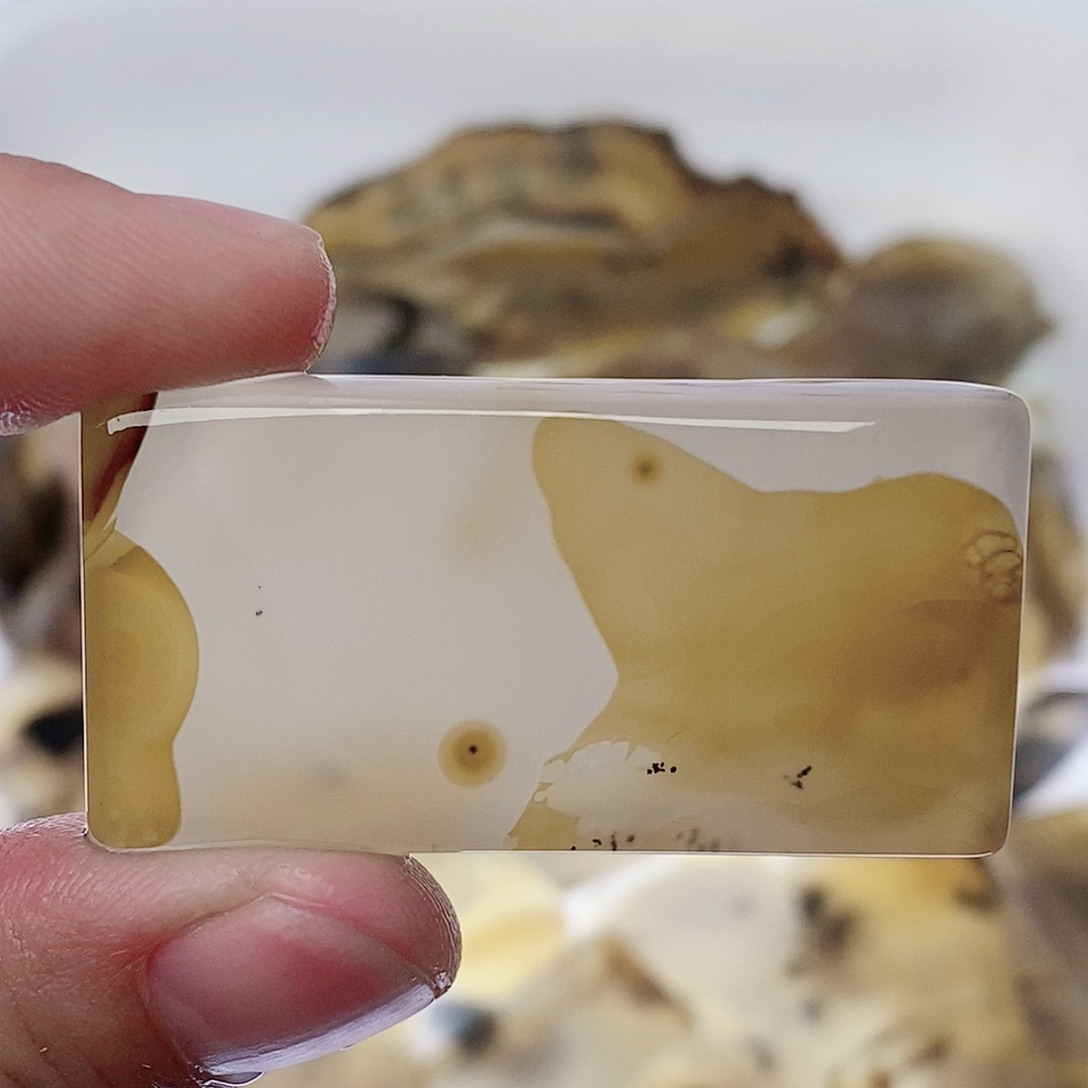 玛瑙/玉髓珠宝半成品未镶嵌