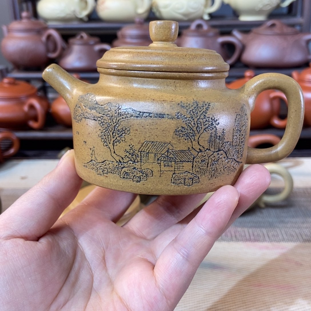 m***s紫砂茶壶全手工制作工艺流程原料制作方法