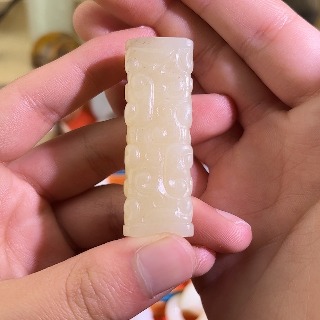 和田玉颈饰未镶嵌人**途