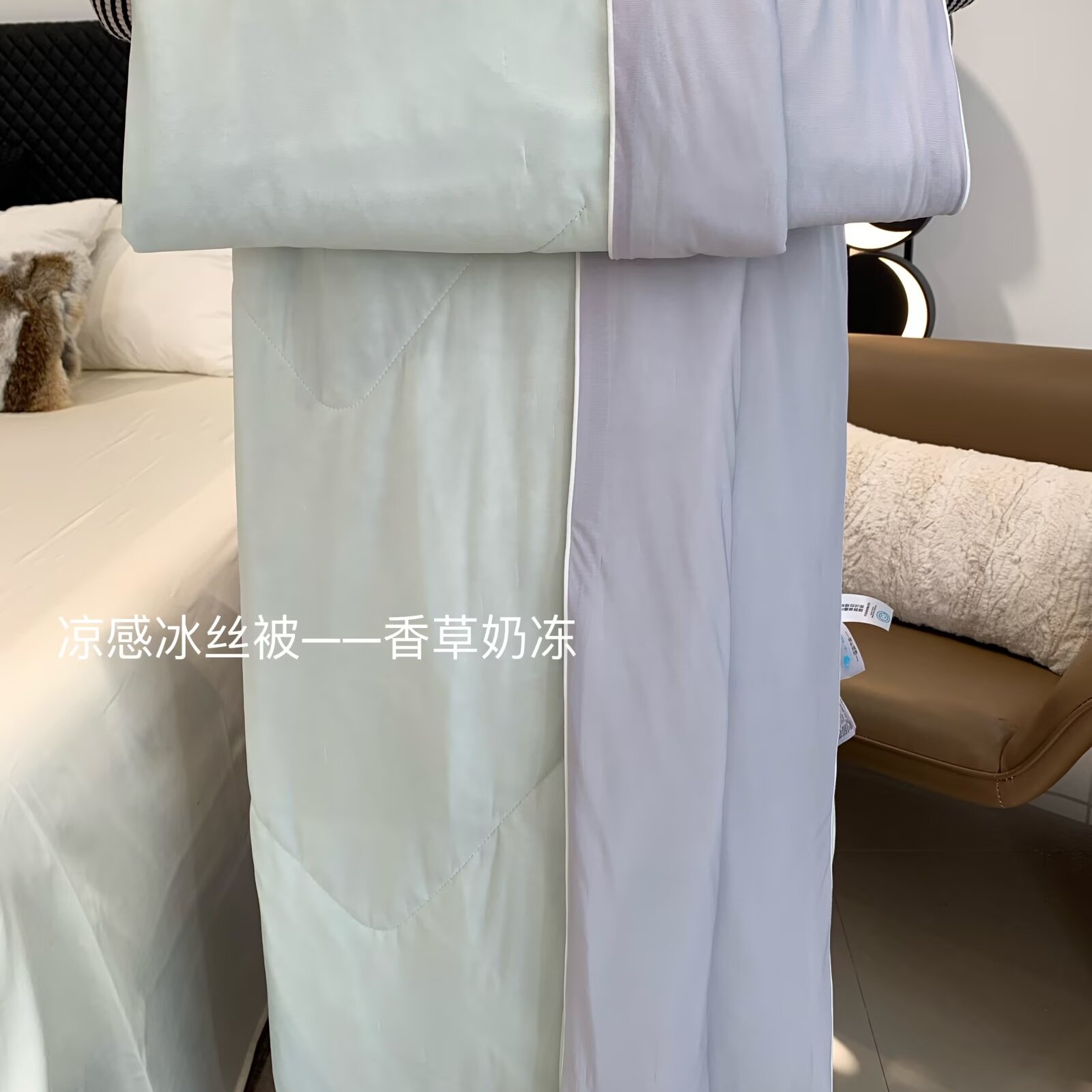 学生夏被凉感丝单人夏被冰皮冰激淋夏被