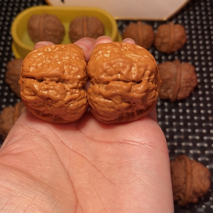 三***司把件文玩核桃四开八腿