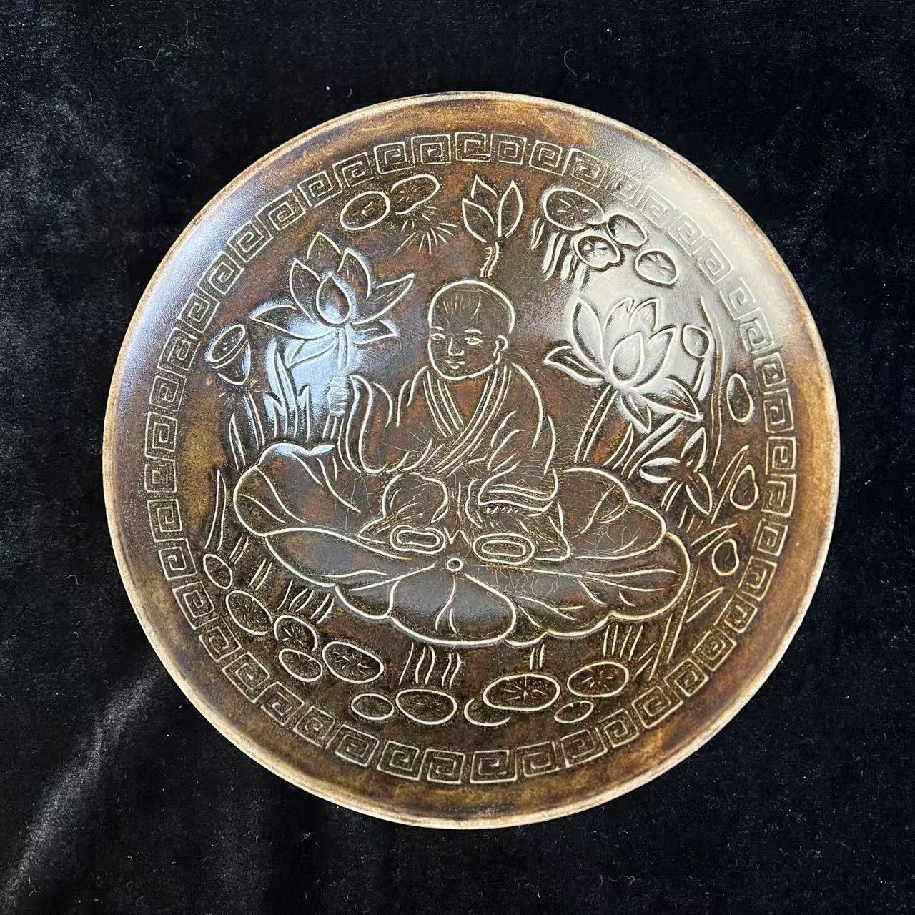 明早期耀州窑刻花碗