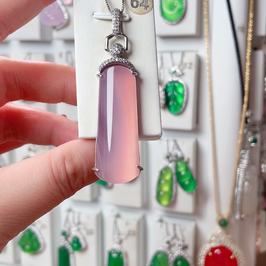 玛瑙/玉髓吊坠(赠链)未镶嵌