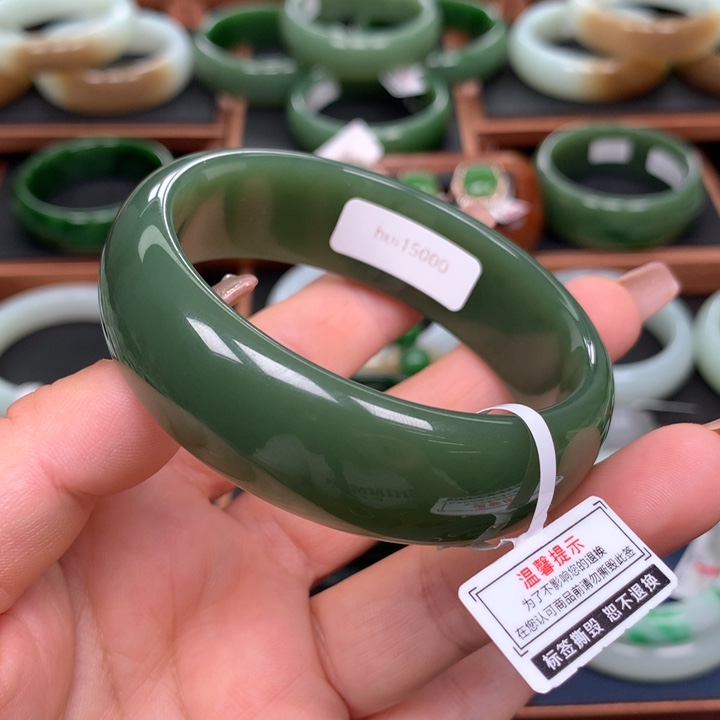 和田玉（碧玉）5960圈口未镶嵌