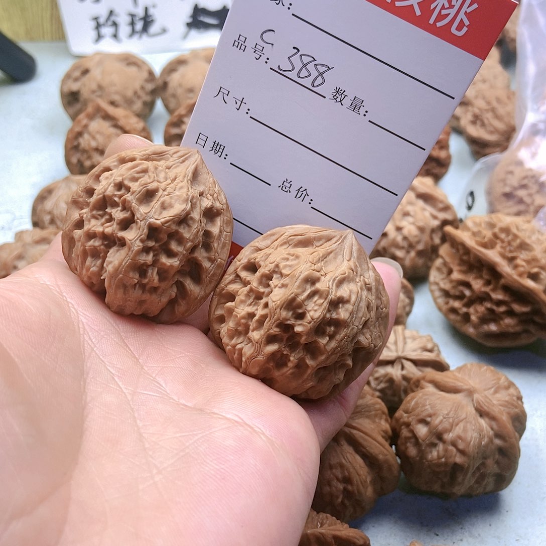把件桃核388号全品野生39尺