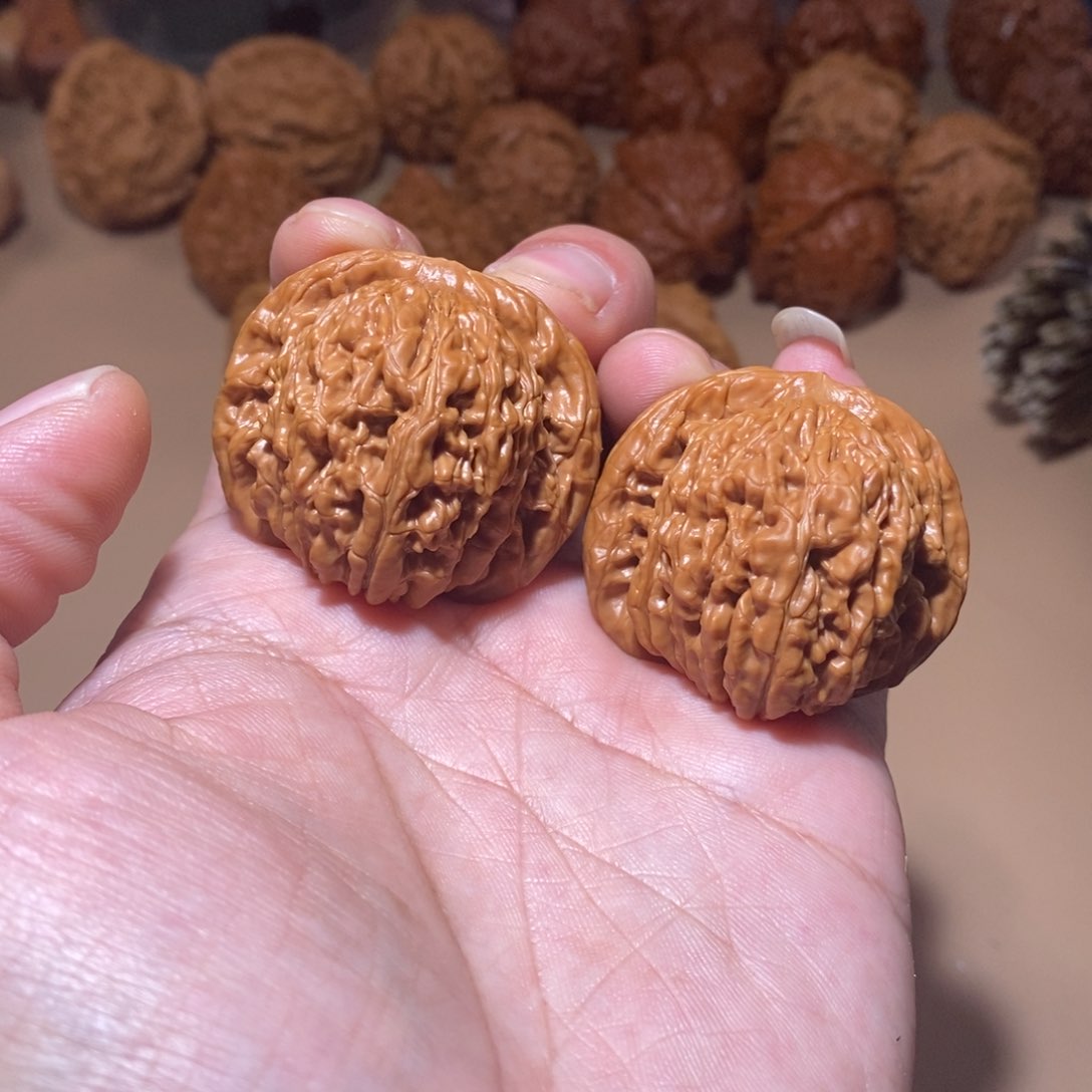 文玩核桃把件全品无修40尺平谷四座楼