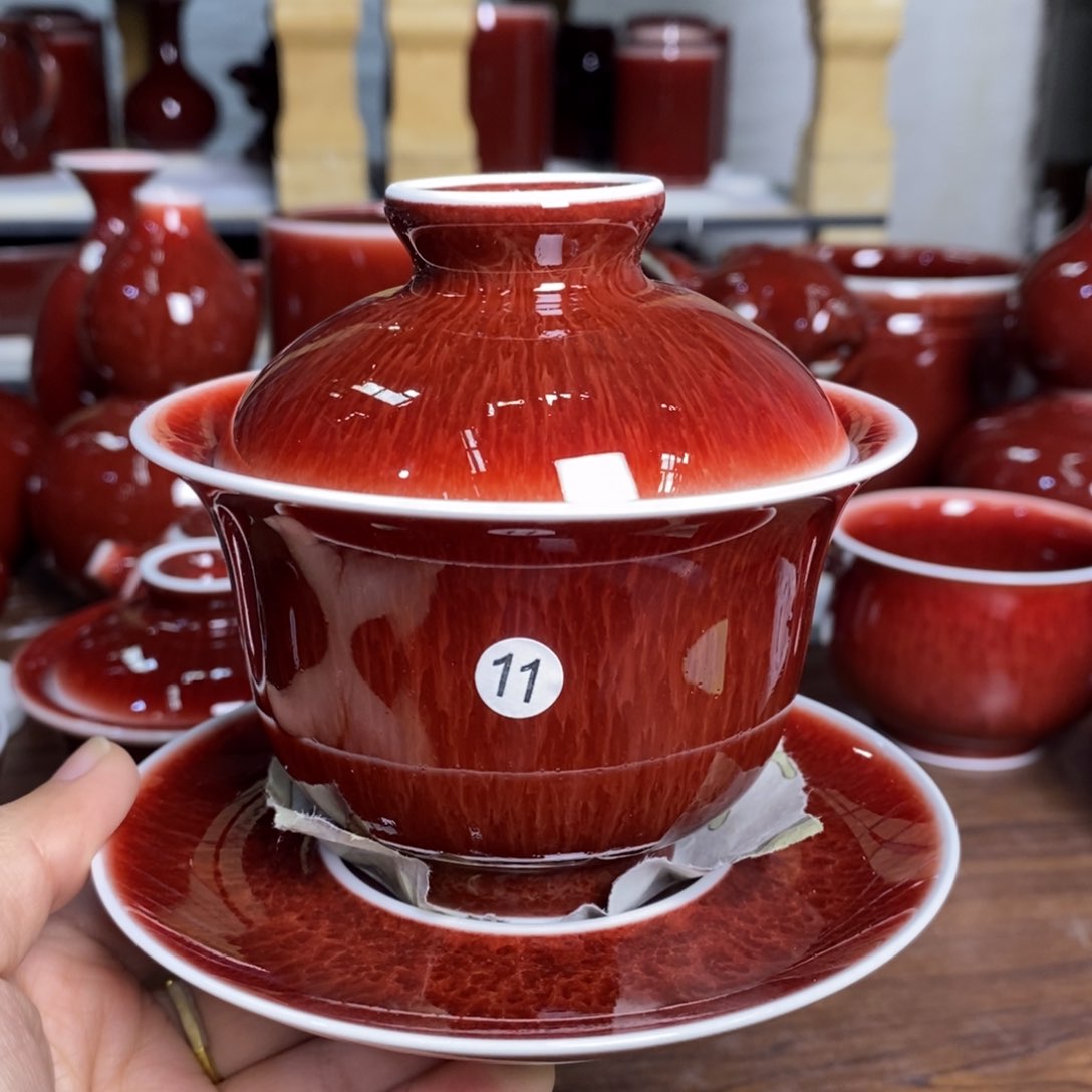 【闪购商品】景德镇名陶坊原矿郎红11号