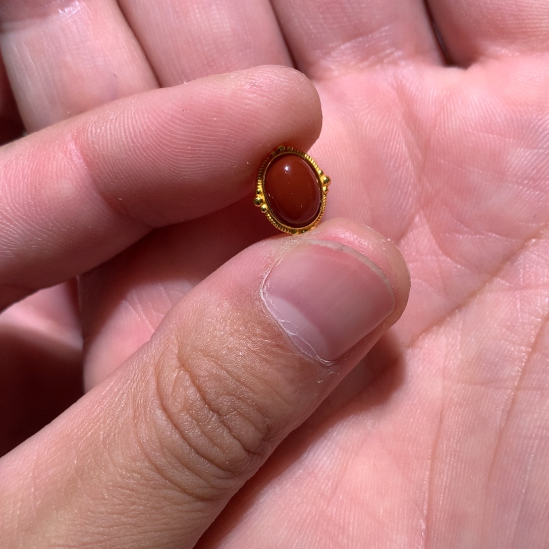 玛瑙/玉髓16文玩配饰多样发其一未镶嵌