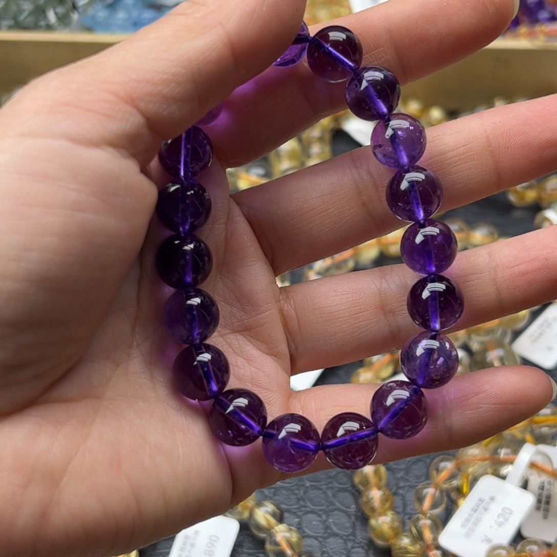 水晶手链未镶嵌嘻**哈天然