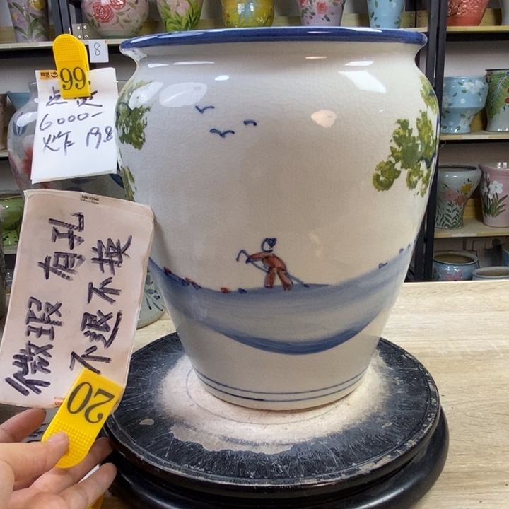 1tc景德镇陶瓷花盆