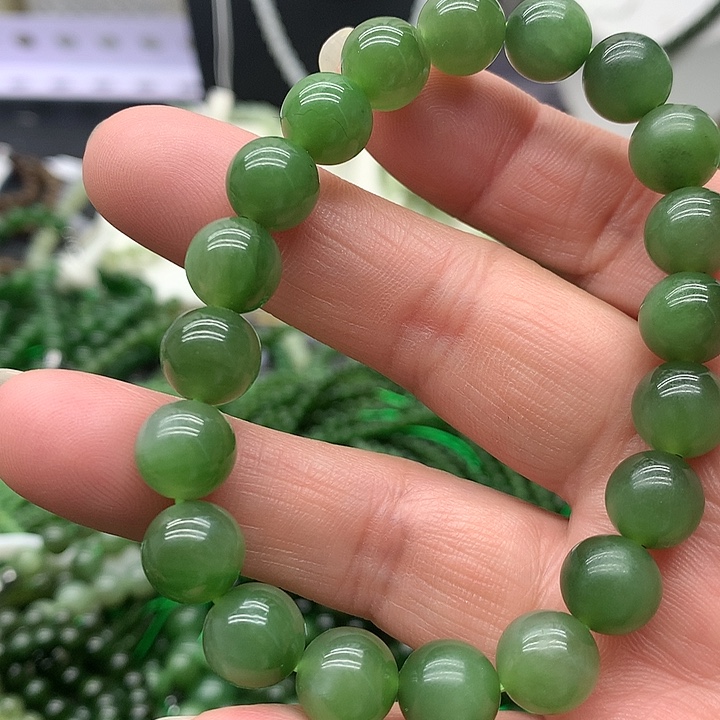 【闪购商品】和田玉手链未镶嵌9.8