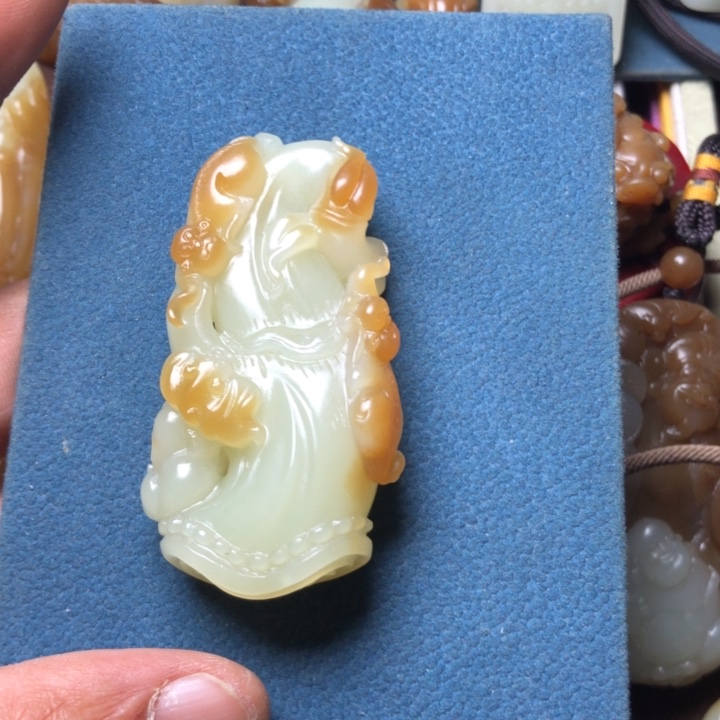 风***～和田玉未镶嵌颈饰