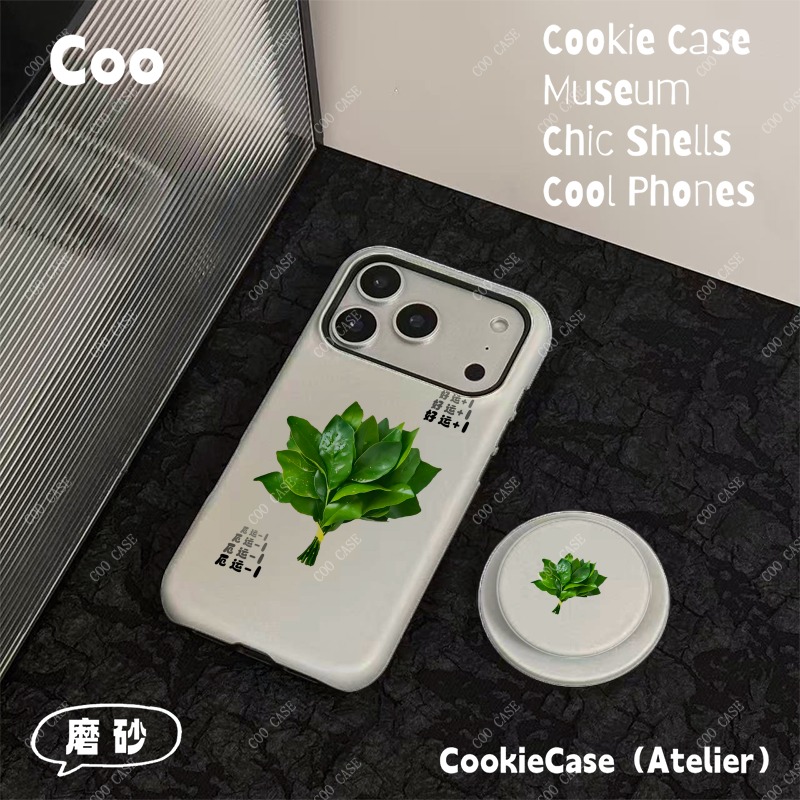 磁吸二合一手机壳适用于苹果17p/16p好运加一小众质感高级感ins潮